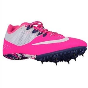 COPY - Nike Zoom Rival S 8 Womens Sprint Spike Pink White